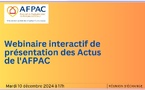 Webinaire interactif de présentation des actus aux Membres